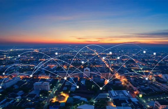 Business network equipment recycling with routers, switches, firewalls, and servers prepared for secure e-waste processing